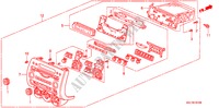 AUTORADIO für Honda CITY EXI 4 Türen 5 gang-Schaltgetriebe 2007