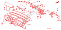 INSTRUMENTENBRETT(LH) für Honda CITY 1.4 S CE 4 Türen 5 gang-Schaltgetriebe 2007
