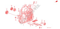 DREHMOMENTWANDLERGEHAEUSE für Honda PRELUDE 2.0SI 2 Türen 4 gang automatikgetriebe 1987