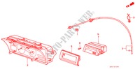 DREHZAHLMESSER für Honda PRELUDE EX 2 Türen 4 gang automatikgetriebe 1985