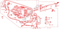HEIZUNGSEINHEIT für Honda PRELUDE EX 2 Türen 4 gang automatikgetriebe 1987