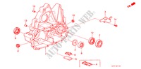 KUPPLUNGSGEHAEUSE für Honda PRELUDE 2.0I-16 2 Türen 5 gang-Schaltgetriebe 1986
