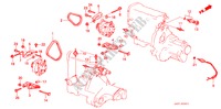 MOTOR, ELEKTR.(4) (PGM FI) für Honda PRELUDE 2.0SI 2 Türen 5 gang-Schaltgetriebe 1987