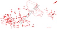 MOTORHILFSKABEL(PGM FI) für Honda PRELUDE 2.0I-16 2 Türen 5 gang-Schaltgetriebe 1987