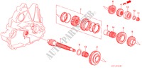 NEBENWELLE/ VORGELEGEWELLEN ZAHNRAD für Honda PRELUDE 2.0I-16 2 Türen 5 gang-Schaltgetriebe 1986