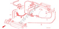 VERGASERROHRE (PGM FI) für Honda PRELUDE 2.0SI 2 Türen 4 gang automatikgetriebe 1986