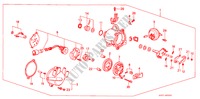 VERTEILERBAUTEILE (TEC)(1) für Honda PRELUDE STD 2 Türen 5 gang-Schaltgetriebe 1987