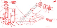 ANTENNE für Honda PRELUDE 2.0EX 4WS 2 Türen 5 gang-Schaltgetriebe 1990