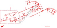 HANDBREMSE für Honda PRELUDE 2.0I-16 4WS 2 Türen 5 gang-Schaltgetriebe 1988