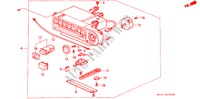 HEIZUNGSREGLER für Honda PRELUDE 2.0EX 4WS 2 Türen 5 gang-Schaltgetriebe 1990