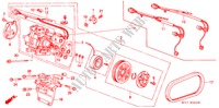 KLIMAANLAGE (KOMPRESSOR) für Honda PRELUDE 2.0I-16 2 Türen 5 gang-Schaltgetriebe 1989