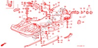 KRAFTSTOFFTANK für Honda PRELUDE 2.0I-16 4WS 2 Türen 5 gang-Schaltgetriebe 1990