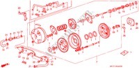 MASTER POWER für Honda PRELUDE 2.0I-16 4WS 2 Türen 5 gang-Schaltgetriebe 1990