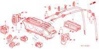 SCHALTER(1) für Honda PRELUDE 2.0EX 2 Türen 5 gang-Schaltgetriebe 1988