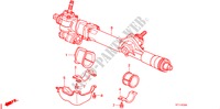 SERVOLENKGETRIEBE(4WS)(2) für Honda PRELUDE 2.0I-16 4WS 2 Türen 5 gang-Schaltgetriebe 1989