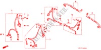 SITZGURT, für Honda PRELUDE 2.0EX 4WS 2 Türen 5 gang-Schaltgetriebe 1990