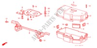 STEUERKASTENABDECKUNG(2) für Honda PRELUDE 2.0I-16 2 Türen 5 gang-Schaltgetriebe 1990