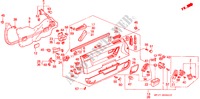 TUERVERKLEIDUNG(1) für Honda PRELUDE 2.0I-16 4WS 2 Türen 5 gang-Schaltgetriebe 1988