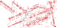 GETRIEBE, SERVOLENKUNG(4WS)(1) für Honda PRELUDE 2.0I-16 4WS 2 Türen 5 gang-Schaltgetriebe 1991