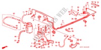KRAFTSTOFFLEITUNG(3) für Honda PRELUDE 2.0I-16 4WS 2 Türen 5 gang-Schaltgetriebe 1991