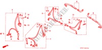 SITZGURT, für Honda PRELUDE 2.0I-16 2 Türen 4 gang automatikgetriebe 1991