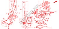 WAHLHEBEL für Honda PRELUDE 2.0I-16 2 Türen 4 gang automatikgetriebe 1991