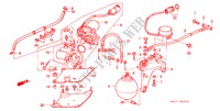AKKUMULATOR(A.L.B.) für Honda LEGEND COUPE V6 2.7I 2 Türen 4 gang automatikgetriebe 1988