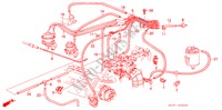 EINBAULEITUNG/ROHRE für Honda LEGEND COUPE V6 2.7I 2 Türen 4 gang automatikgetriebe 1989