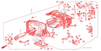 HEIZUNGSEINHEIT für Honda LEGEND COUPE V6 2 Türen 5 gang-Schaltgetriebe 1990