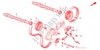 NOCKENWELLE/STEUERRIEMEN für Honda LEGEND COUPE V6 2.7I 2 Türen 5 gang-Schaltgetriebe 1990
