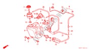 RESONATORKAMMER für Honda LEGEND COUPE V6 2.7I 2 Türen 5 gang-Schaltgetriebe 1988