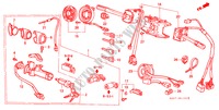 SCHALTER(2) für Honda LEGEND COUPE V6 2 Türen 4 gang automatikgetriebe 1989