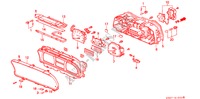 DREHZAHLMESSERKOMPONENTE (DENSO) für Honda CIVIC CRX 1.6I 3 Türen 5 gang-Schaltgetriebe 1988