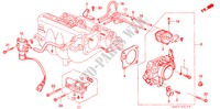 DROSSELKLAPPENGEHAEUSE(PGM FI) für Honda CIVIC CRX 1.6I-16 3 Türen 5 gang-Schaltgetriebe 1990