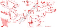 SCHLAEUCHE/LEITUNGEN(RH) für Honda CIVIC CRX 1.6I-16 3 Türen 5 gang-Schaltgetriebe 1989