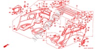 SEITENWANDVERKLEIDUNG für Honda CIVIC CRX 1.6I-16 3 Türen 5 gang-Schaltgetriebe 1990