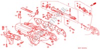 ANSAUGKRUEMMER(6) für Honda CIVIC 1.6I-VT 3 Türen 5 gang-Schaltgetriebe 1990