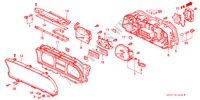 DREHZAHLMESSERKOMPONENTE (DENSO) für Honda CIVIC 1.6I 3 Türen 5 gang-Schaltgetriebe 1988