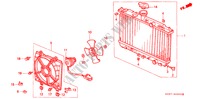 KUEHLER(TOYO) für Honda CIVIC 1.6I-VT 3 Türen 5 gang-Schaltgetriebe 1990