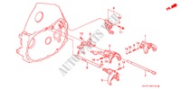 SCHALTGABEL/LENKGABELWELLE(1) für Honda CIVIC 1.6I-16 3 Türen 5 gang-Schaltgetriebe 1991