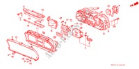 DREHZAHLMESSERKOMPONENTE (DENSO) für Honda CIVIC GL 1500 4 Türen 4 gang automatikgetriebe 1988