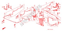 KLIMAANLAGE (SCHLAEUCHE/LEITUNGEN)(1) für Honda CIVIC SHUTTLE 1.6I-4WD 5 Türen 5 gang-Schaltgetriebe 1988
