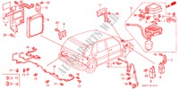 ABS EINHEIT für Honda CIVIC SHUTTLE 1.6I-4WD 5 Türen 4 gang automatikgetriebe 1995