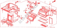 HEIZUNGSEINHEIT für Honda CIVIC SHUTTLE 1.6I-4WD 5 Türen 5 gang-Schaltgetriebe 1993