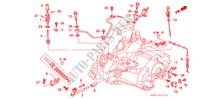 STEUERHEBEL für Honda CIVIC SHUTTLE 1.6I-4WD 5 Türen 4 gang automatikgetriebe 1995