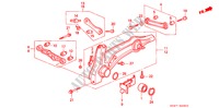 UNTERER ARM, HINTEN für Honda CIVIC SHUTTLE 1.6I-4WD 5 Türen 5 gang-Schaltgetriebe 1993