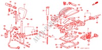 WAHLHEBEL für Honda CIVIC SHUTTLE 1.6I-4WD 5 Türen 4 gang automatikgetriebe 1995