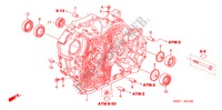 DREHMOMENTWANDLERGEHAEUSE( '06) für Honda ODYSSEY EXI 5 Türen 5 gang automatikgetriebe 2006