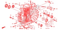 DREHMOMENTWANDLERGEHAEUSE('07 ) für Honda ODYSSEY EXI 5 Türen 5 gang automatikgetriebe 2009