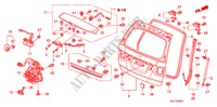 HECKKLAPPE(STROM) für Honda ODYSSEY EXL 5 Türen 5 gang automatikgetriebe 2010